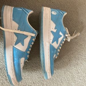Bapestas size 11 light blue